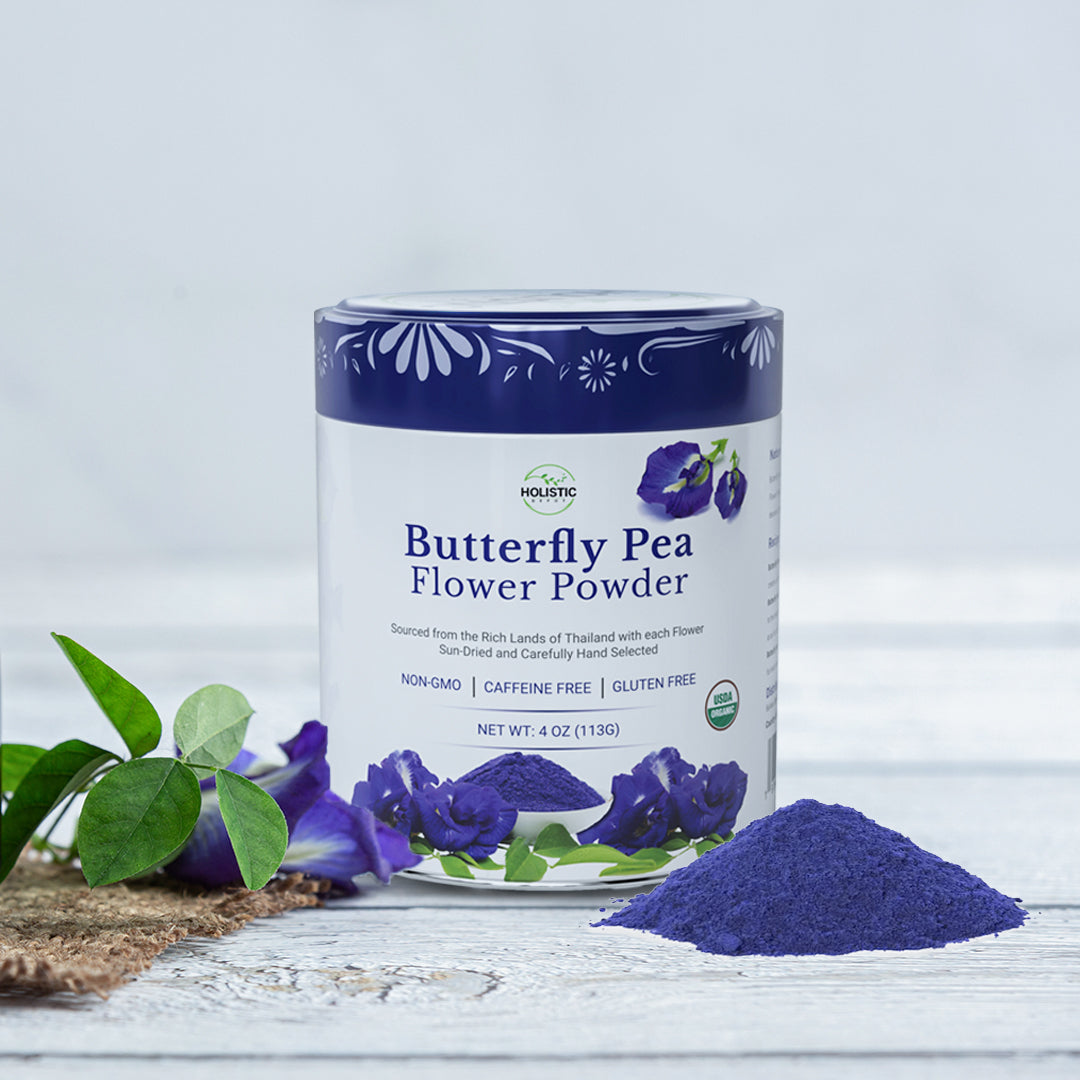 Holistic Depot Butterfly Pea Powder - 4 Oz (113G)