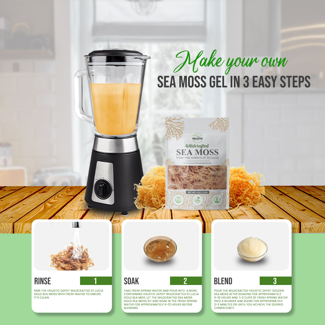 Wildcrafted St.Lucian Sea Moss